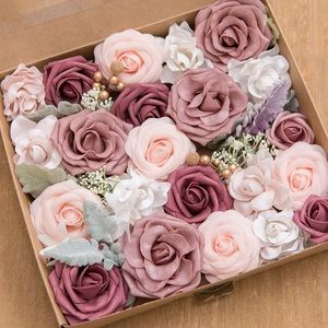 Ling’s Moment DIY Floral Kit- Garden Dusty Rose Delux